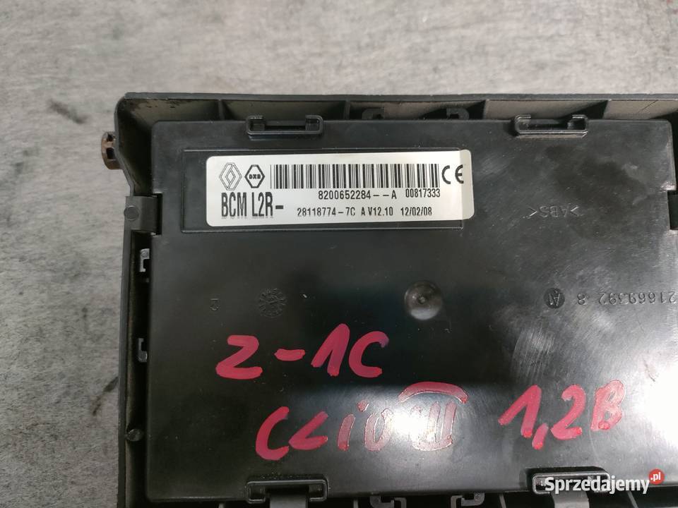 Modus Clio III 12 B zestaw startowy osobowe wielkopolskie