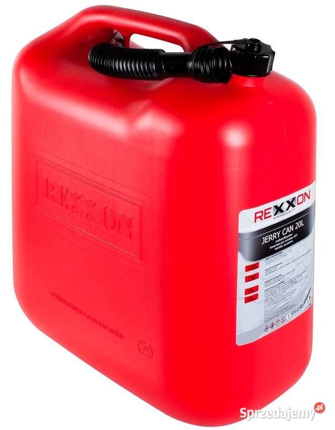 REXXON 20L KANISTER Z LEJKIEM ZBIORNIK BAŃKA Opalenica