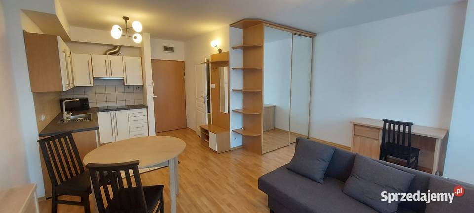 Słoneczny pokój z aneksem kuchennym 36m2 OCHOTA mazowieckie Warszawa