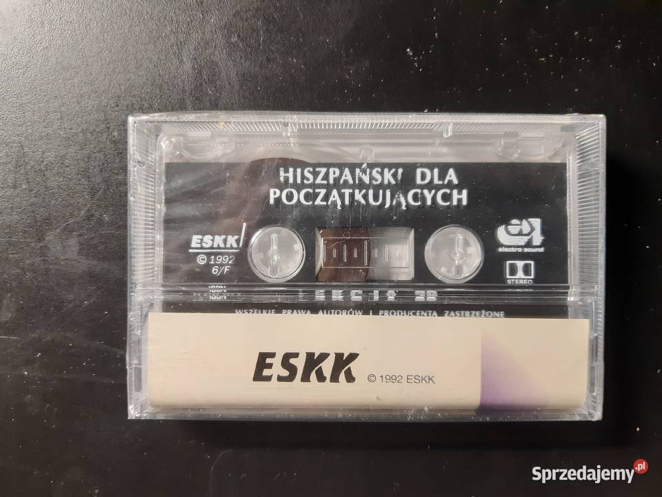 Hiszpański początkujących eskk kaseta zestaw Kraków