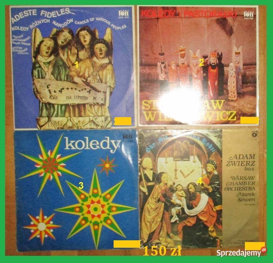 Kolędy muzyka sakralna religijnapłyty winylowe łódzkie Łódź
