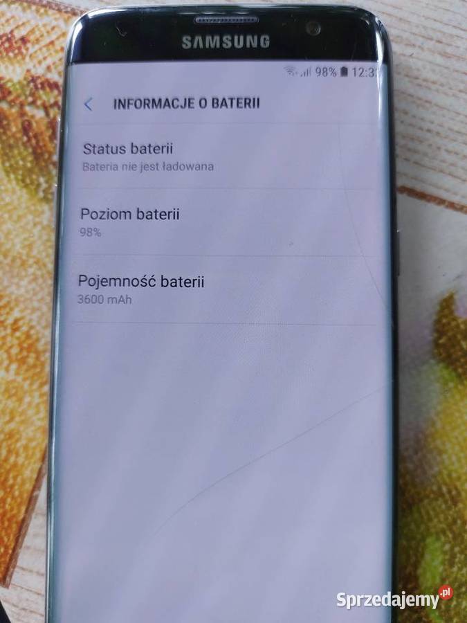 Telefon Samsung S7 EDGEsprawny małopolskie Myślenice