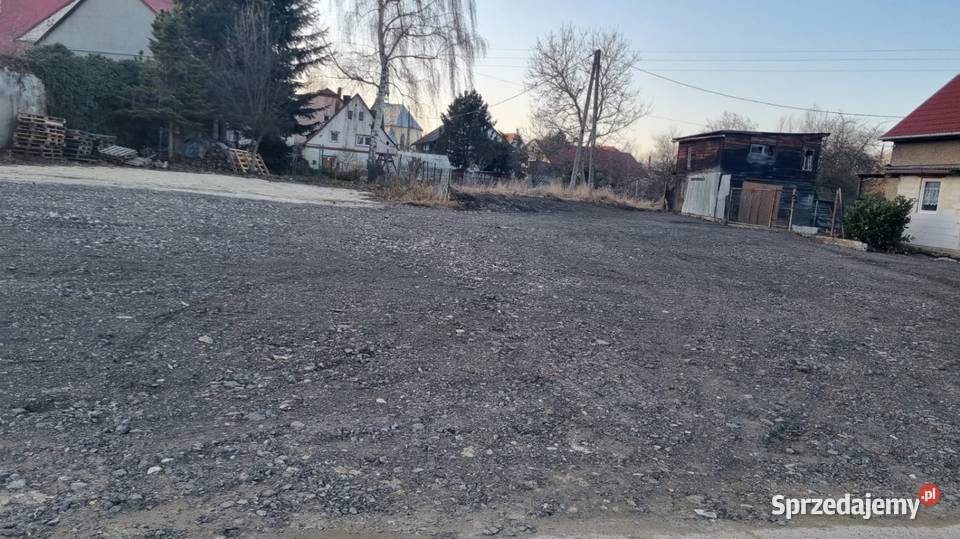 Działka plac utwardzony Kłodzko 780m2
