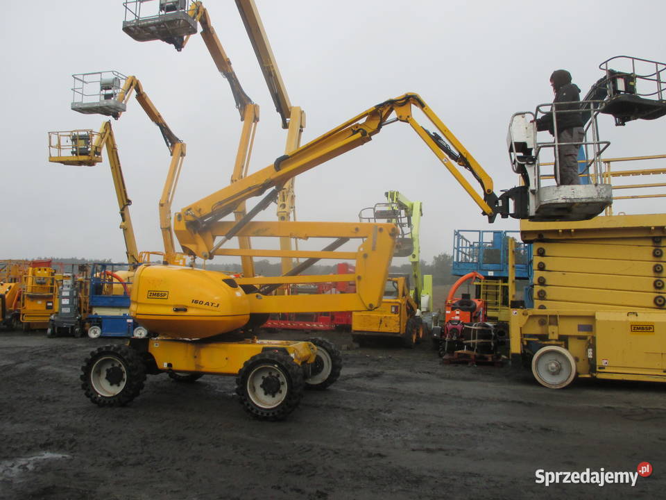 Podnośnik koszowy 16 m Manitou 160ATJ 4x4x4 UDT Pleszew sprzedam