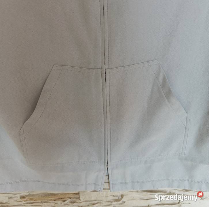 Kamizelka popielata a la zamszowa Gdańsk