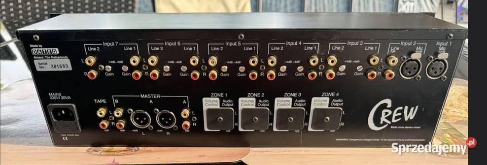 Mixer firmy Crew Ruda Białaczowska