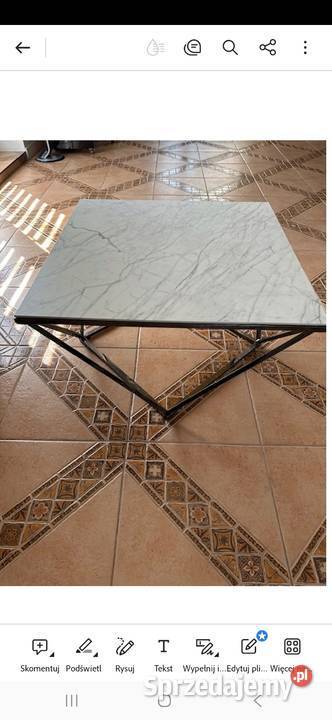 Ława stolik do salonu ze spieku 80x80 Dosin