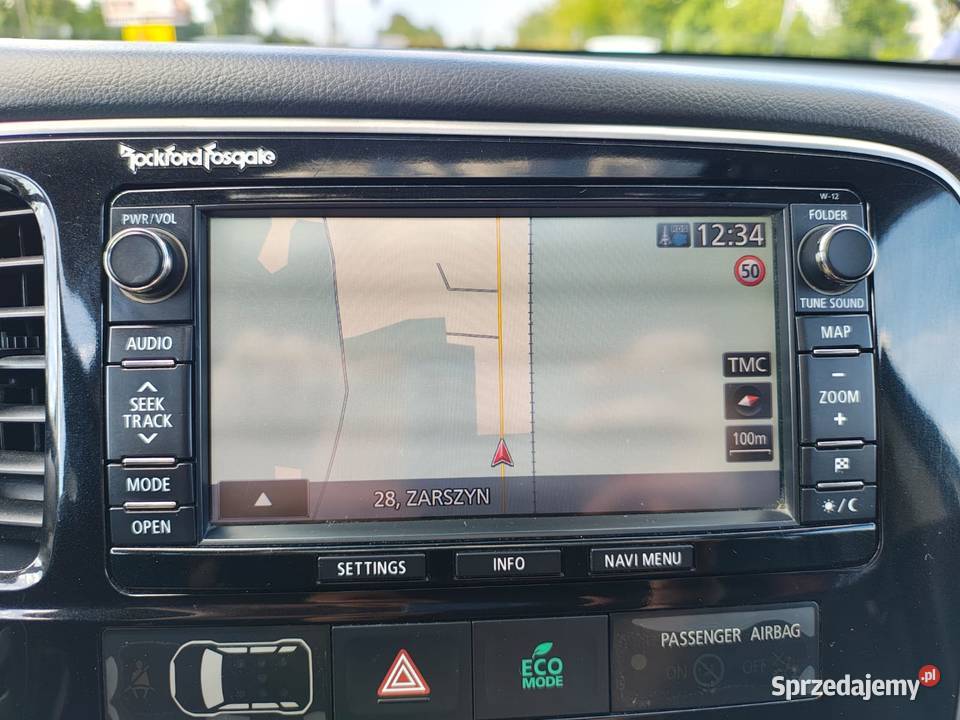 Mitsubishi Outlander 7Osobowy Automat Bogate wspomaganie kierownicy Zarszyn