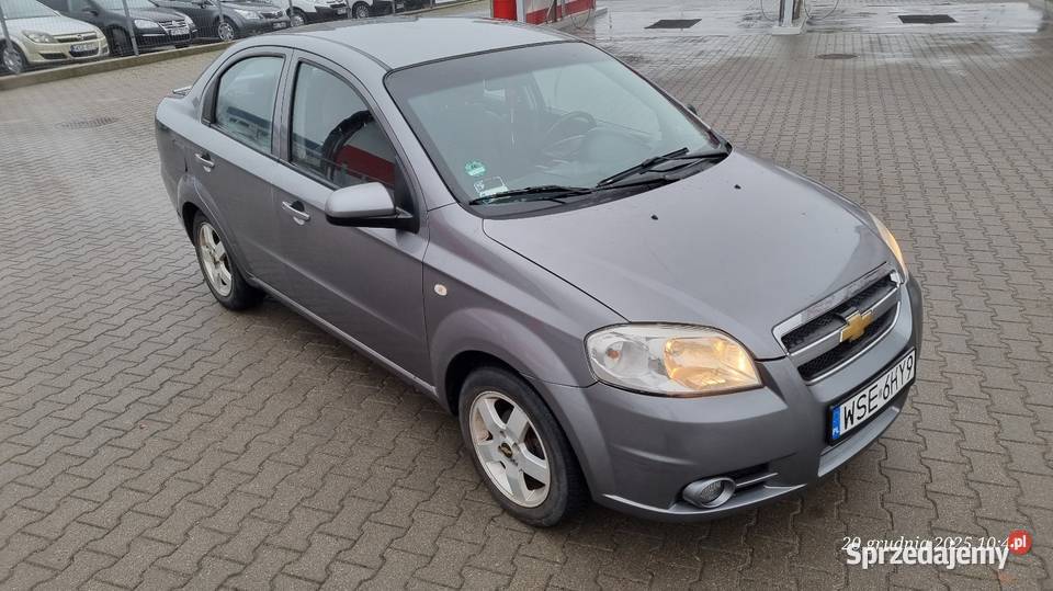 Chevrolet aveo 2008r 14 benzyna gaz 94KM mazowieckie Sierpc sprzedam
