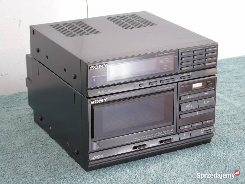 Tuner i magnetofon Sony ST909R dwa segmenty Jasło