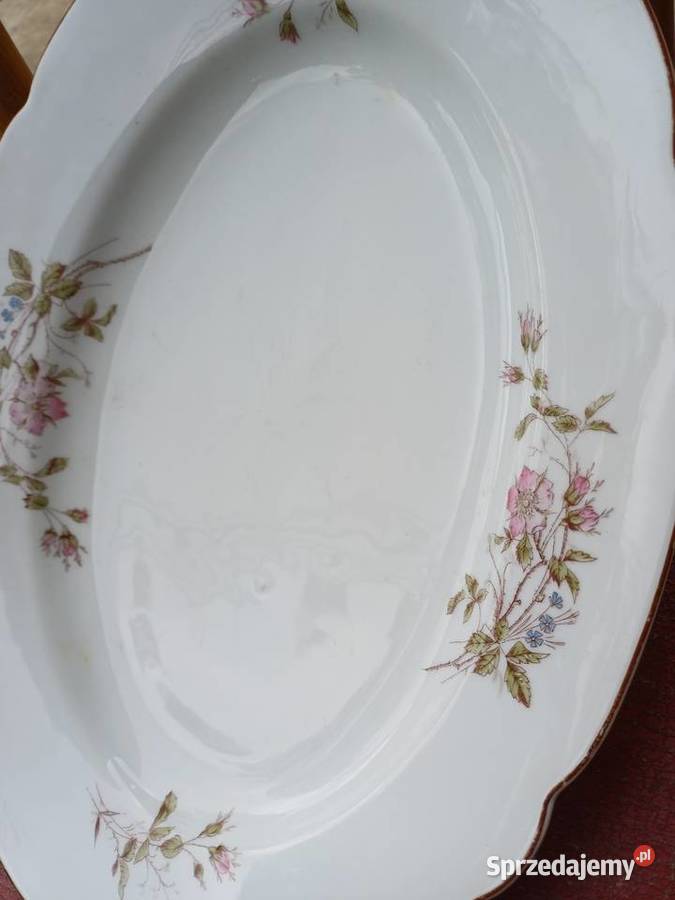 Stara patera sygnowana Porcelana i szkło Lubań