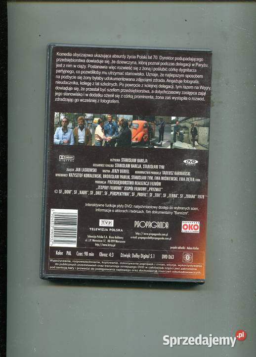 Co mi zrobisz mnie złapiesz Film DVD Filmy Szczecin