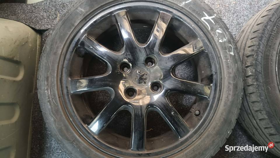 Peugeot 207 Oryginalne aluminiowe felgi 16 dolnośląskie Wrocław