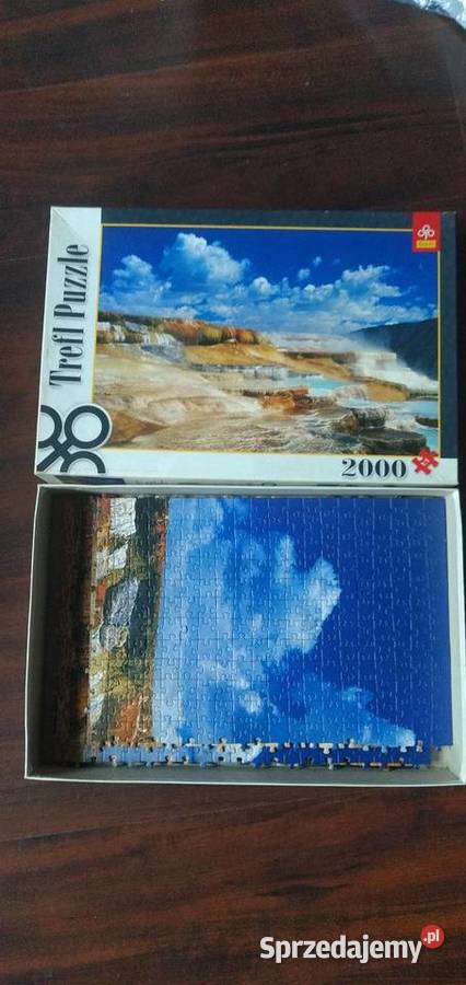 Puzzle ułożone 2000 elementów Piekary Śląskie