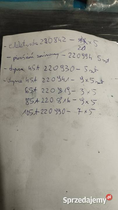 Hypertherm dysze elektrody pierścienie Mirzec