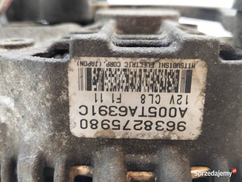 ALTERNATOR 9638275980 18 16V Citroen Xsara Układ elektryczny silnika sprzedam
