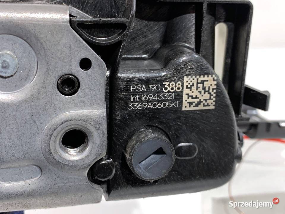ZAMEK DRZWI PRAWY TYŁ CITROEN C4 CACTUS sprzedam