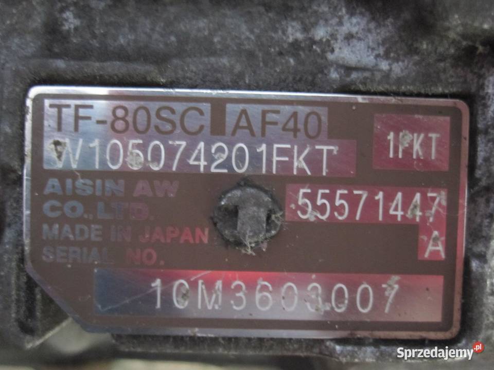 INSIGNIA ASTRA 11r 20 CDTI 163 159 skrzynia ciężarowe sprzedam