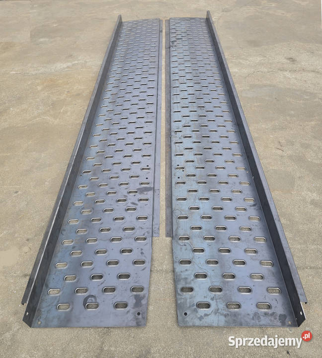 Panel LOHR 350x51x8 stal czarna Laweta Najazd