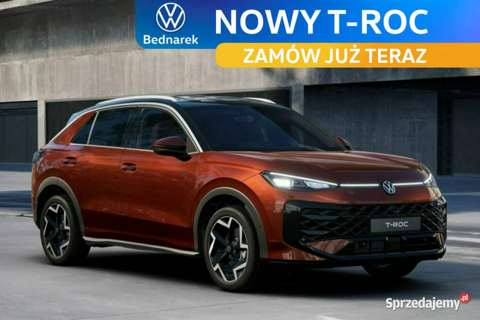 Volkswagen TRoc RLine 15 eTSI 150 DSG Zamów już 1498cm3