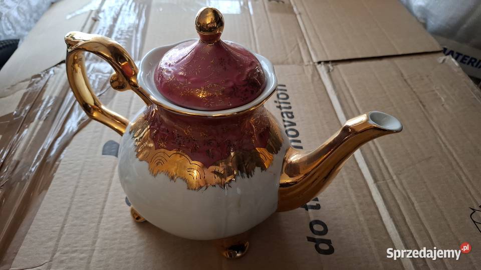 Czajniczek porcelanowy PRL Lublin sprzedam