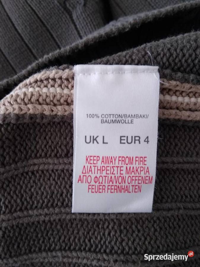 Sweter Męski River Island rozmiar L pomorskie Gdańsk