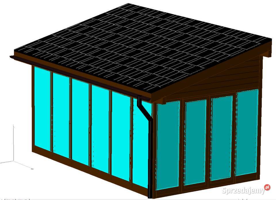 Ogród zimowy oranżeria zabudowa tarasu HIT śląskie Skoczów sprzedam