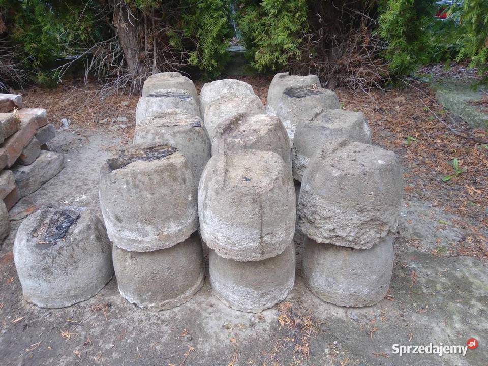 Betonowe bloczki podpory stopy podkładki Łódź