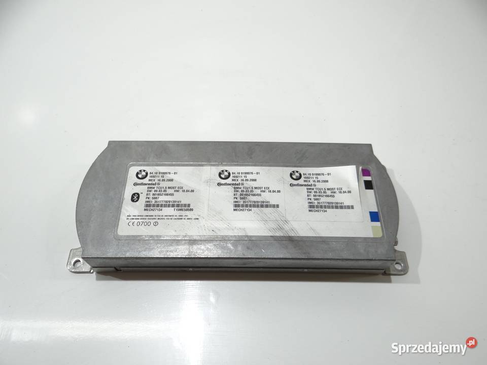 MODUŁ STEROWNIK BLUETOOTH BMW E60 E61 9199976
