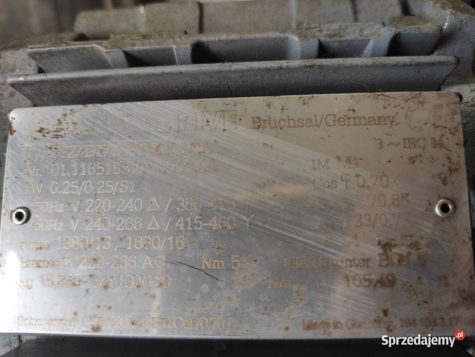 Motoreduktor Bolesławiec sprzedam