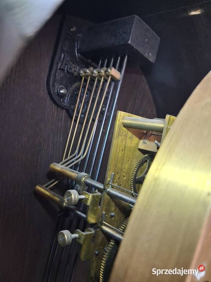 Zegar stojący podłogowy dębowy zabytkowy wysoki Ożarów Mazowiecki