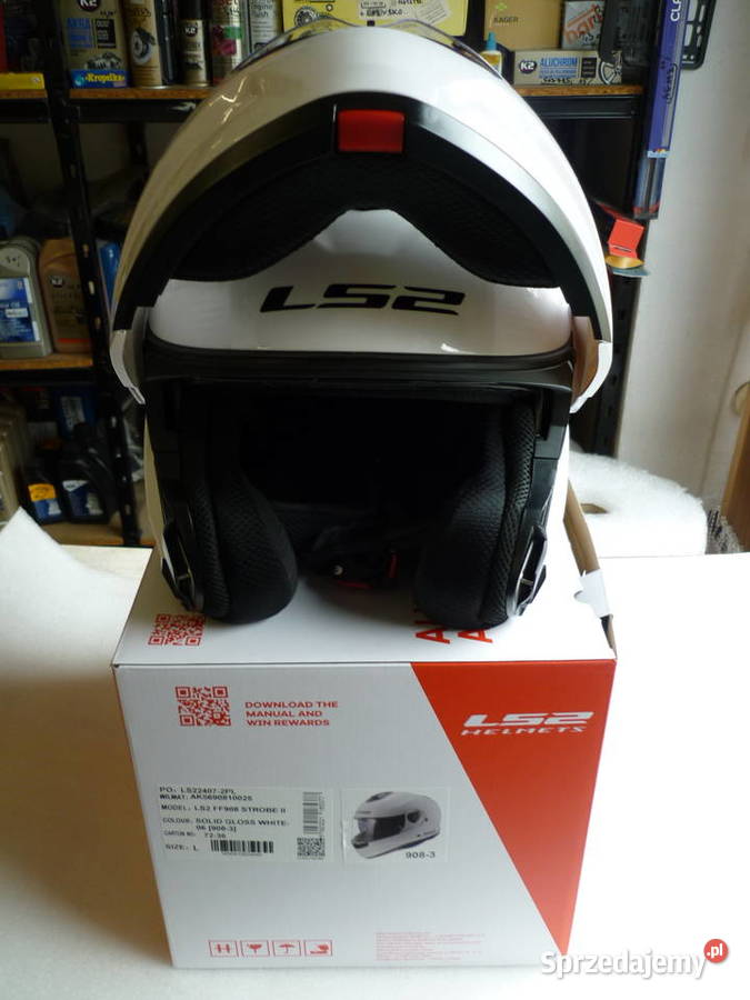 KASK SZCZĘKOWY LS2 FF908 STROBE II ROZMIAR L wielkopolskie Poznań
