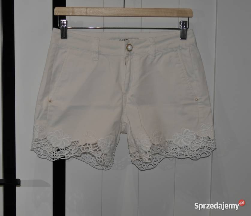 Guess śliczne spodenki hafty perełki 36 S Wrocław