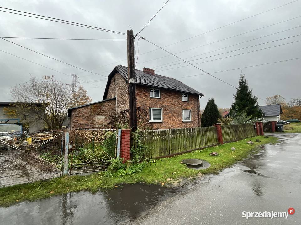 Syndyk sprzeda nieruchomość gruntową zabudowaną Dąbrowa Górnicza