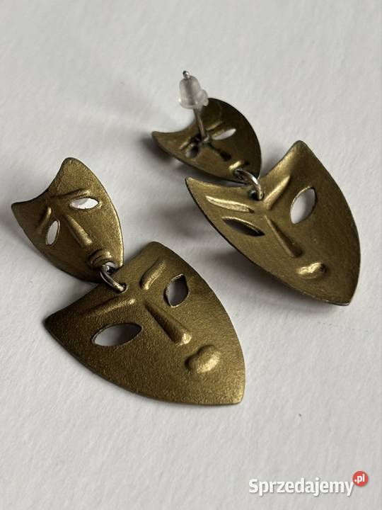 Kolczyki teatralne maski Bydgoszcz
