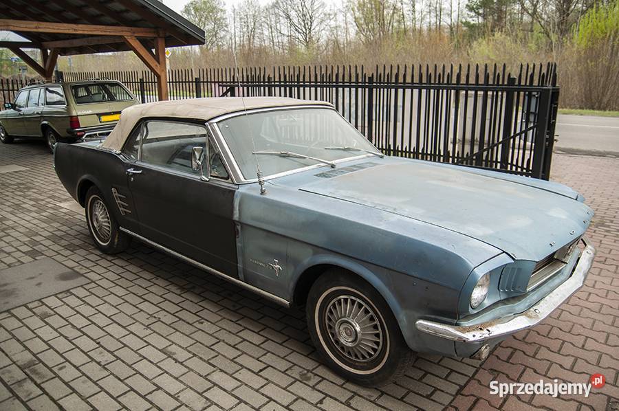 MUSTANG 1966 I GENERATION 6 CYLINDRÓW 33L CABRIO Warszawa