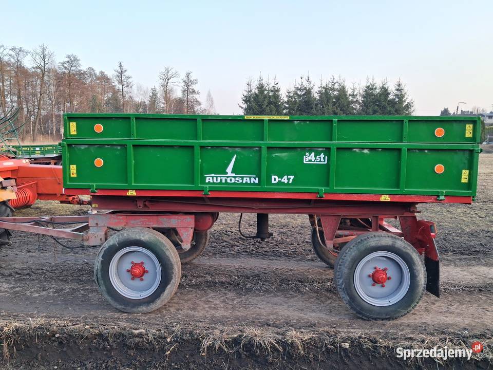 Przyczepa wywrotka d47 Rzgów sprzedam