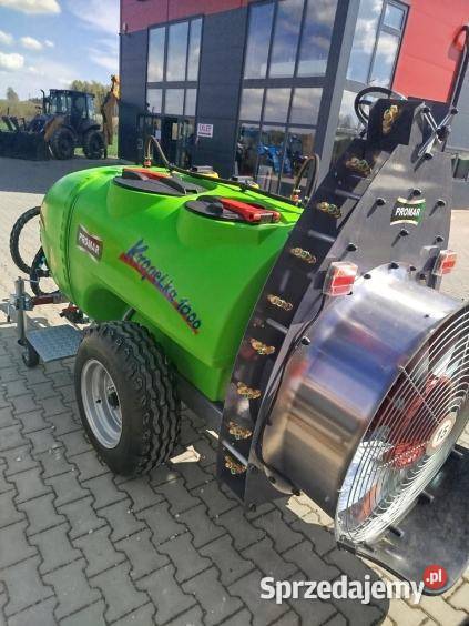 Opryskiwacz sadowniczy ciągany Promar Kropelka Kompina