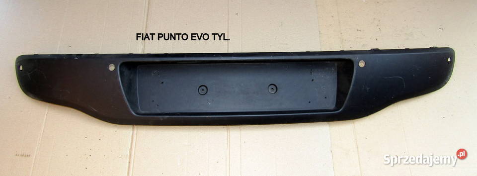 LISTWANAKŁADKA ZDERZAKA TYLNEGO FIAT PUNTO EVO Mysłaków