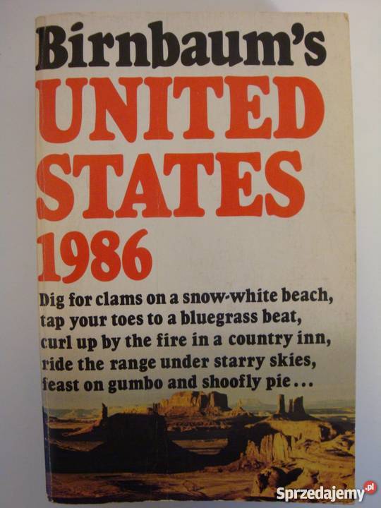 UNITED STATES 1986 A STEPHEN BIRNBAUM Elbląg sprzedam