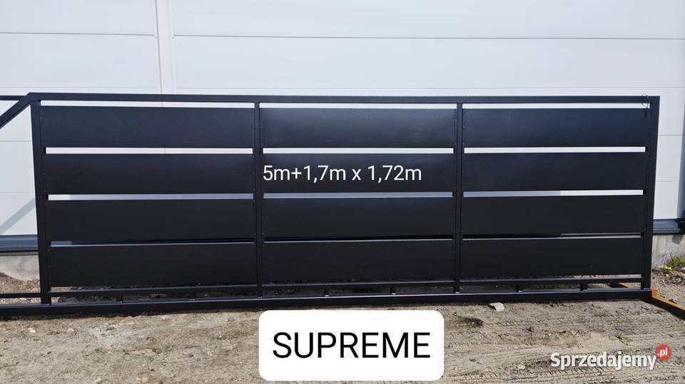 Brama przesuwna panelowa 5mx172m SUPREMEocynk kujawsko-pomorskie
