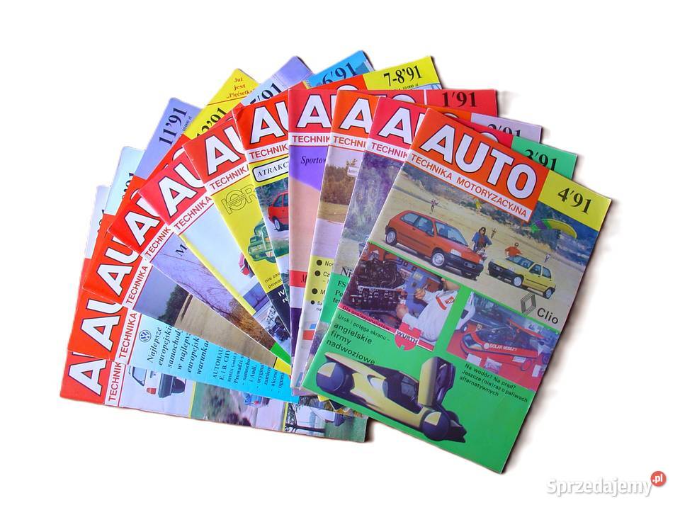 Auto Technika Motoryzacyjna pełny Rocznik 1991 Łódź