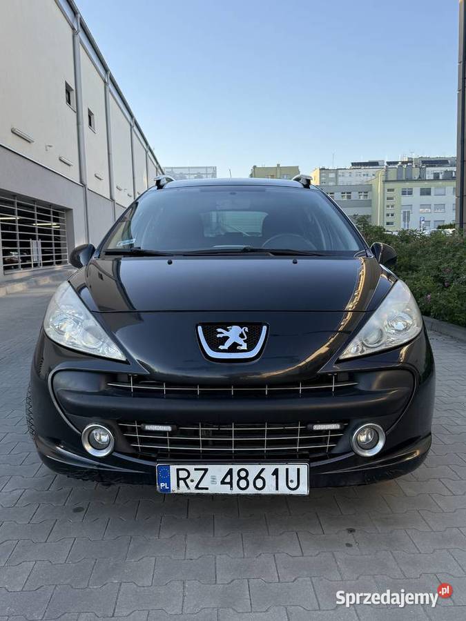 Peugeot 207 SW 14 VTI LPG 2007r niski przebieg Rzeszów