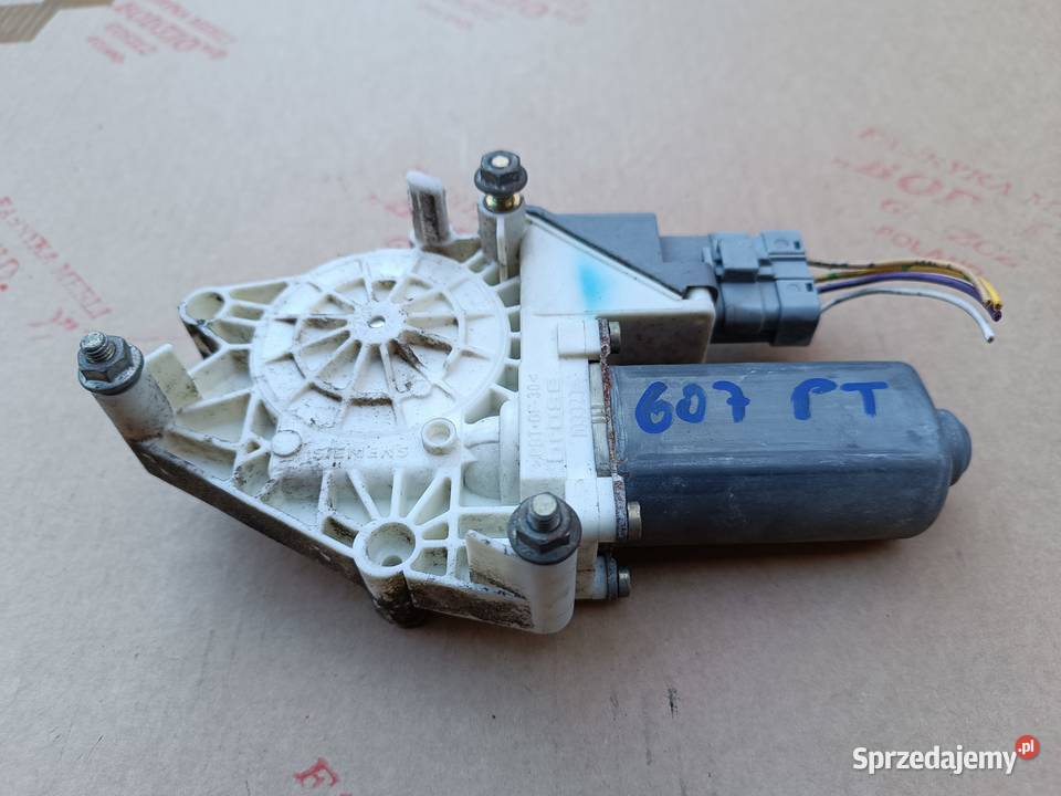 Peugeot 607 silnik silniczek mechanizm podnośnik Rok produkcji 2001 Częstochowa