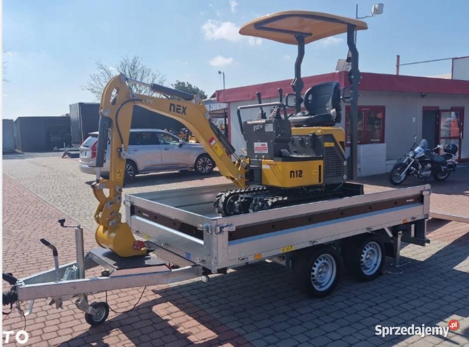 Przyczepa Kiper z pilotem Brenderup DMC 2500 Królików