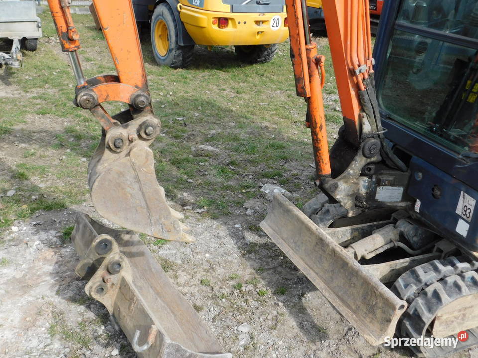 mini koparka 16 t Hitachi ZX14 2 łyżki 2011 małopolskie Kraków