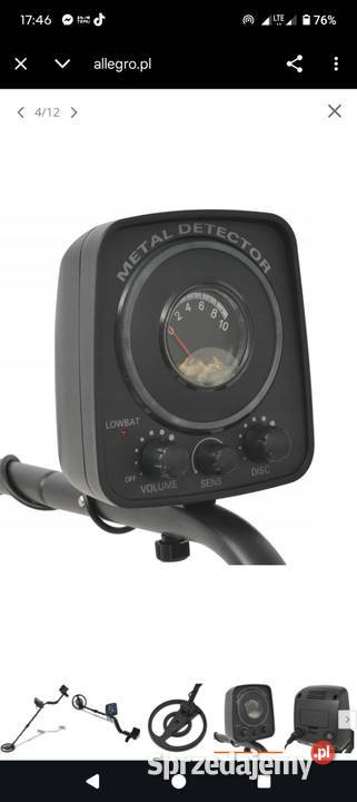 Sprzedam wykrywacz metali Szlachta