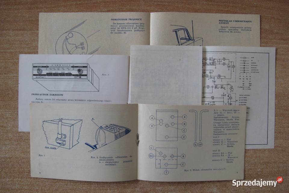 Instrukcja obsługi samochodowego odbiornika Radioodtwarzacze Dąbrowa Górnicza