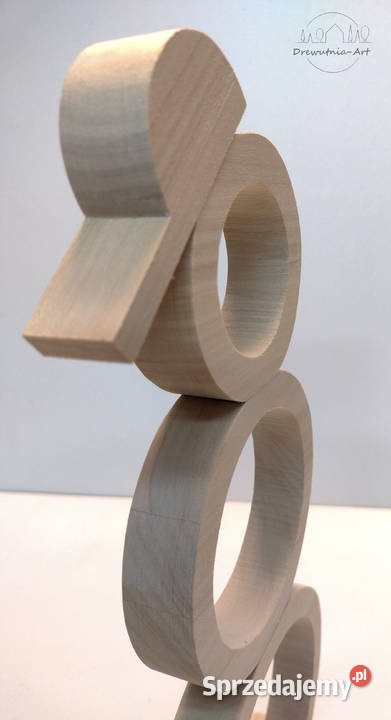 Bałwan drewniana baza do ozdabiania wysokość 35 Warszawa