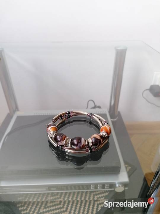 BRANSOLETKA NA SPIRALIKAROWA RADOŚĆ Zegarki i Biżuteria